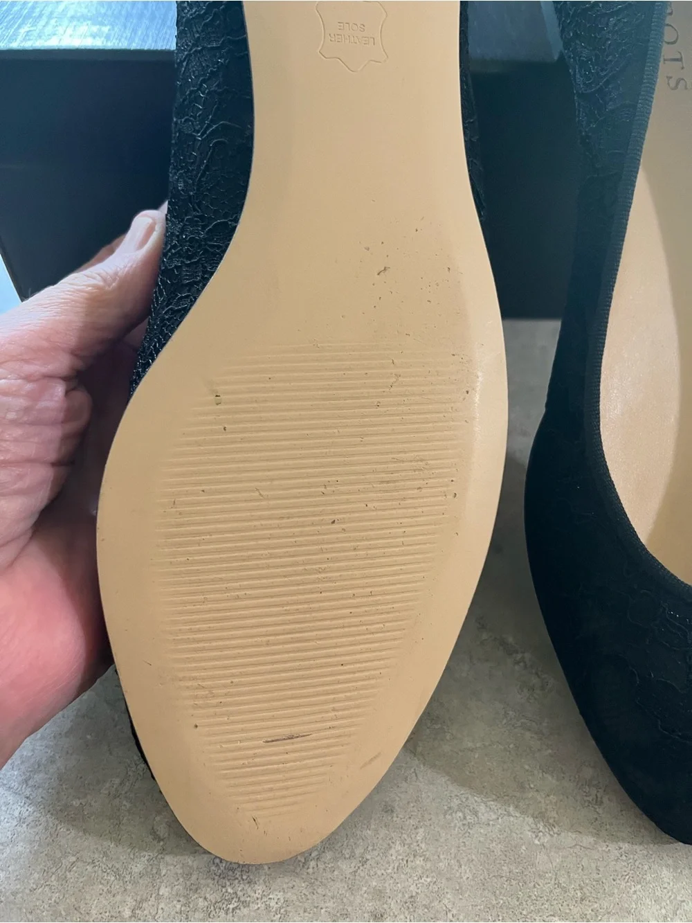 Talbots Women’s black dress flats